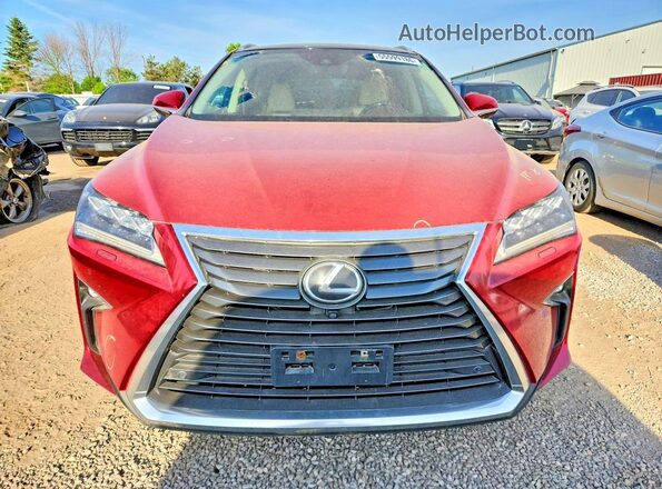 2T2BZMCA0GC006905 2016 LEXUS RX Red 