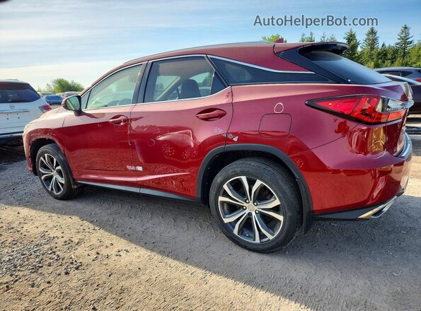 2T2BZMCA0GC006905 2016 LEXUS RX Red 