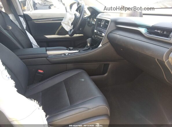 2T2BZMCA0GC014289 2016 LEXUS RX 350 Black Front interior view