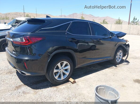 2T2BZMCA0GC014289 2016 LEXUS RX 350 Black Rear right