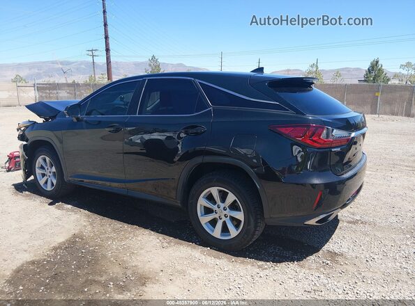 2T2BZMCA0GC014289 2016 LEXUS RX 350 Black Rear interior view
