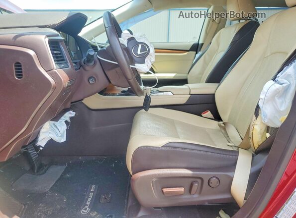 2T2BZMCA0GC043274 2016 LEXUS RX Burgundy 