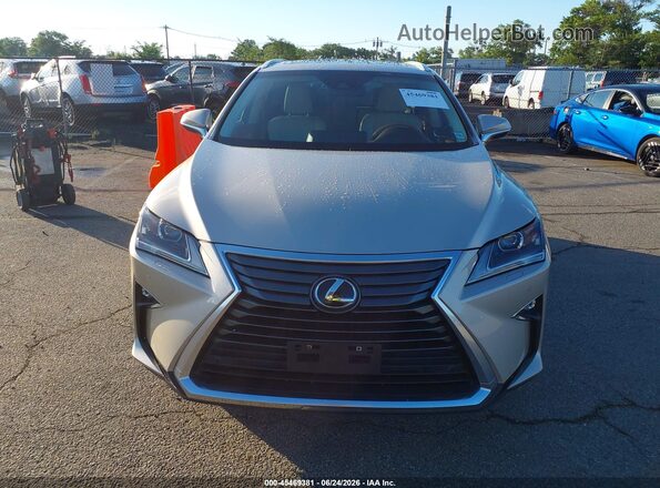2T2BZMCA0HC071724 2017 LEXUS RX 350 Tan Instrument cluster view