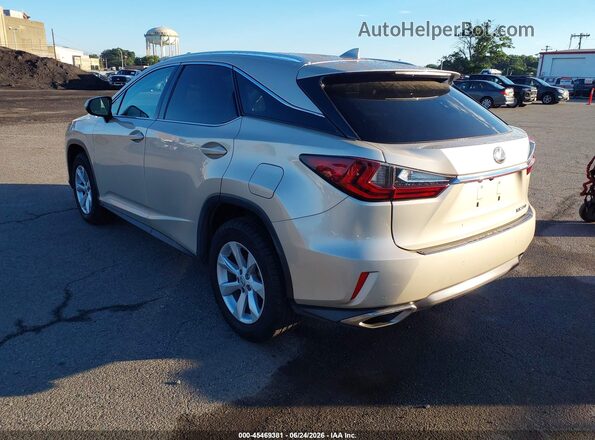 2T2BZMCA0HC071724 2017 LEXUS RX 350 Tan Rear left