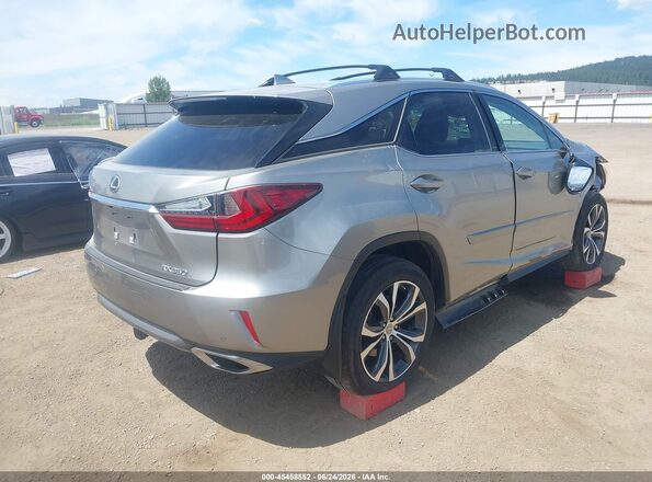 2T2BZMCA0HC080603 2017 LEXUS RX 350 Silver Задня права чверть