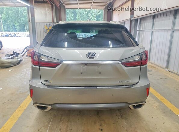 2T2BZMCA0JC138327 2018 LEXUS RX Gray Rear view