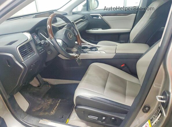 2T2BZMCA0JC138327 2018 LEXUS RX Gray Front interior view