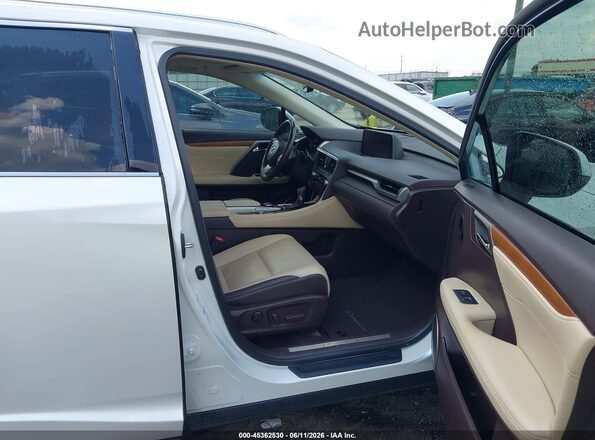 2T2BZMCA0JC148579 2018 LEXUS RX 350 White Вид салону спереду