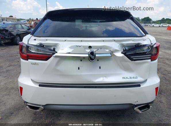 2T2BZMCA0JC148579 2018 LEXUS RX 350 White Вид спереду