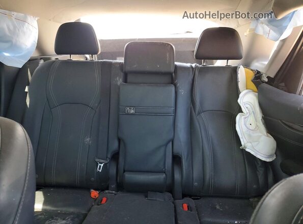 2T2BZMCA0JC149635 2018 LEXUS RX Black Հետևի նստատեղերի տեսք