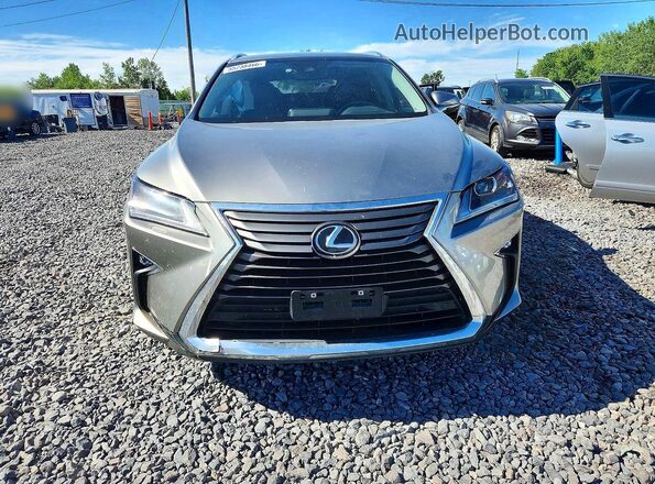 2T2BZMCA0JC159047 2018 LEXUS RX Silver Front view