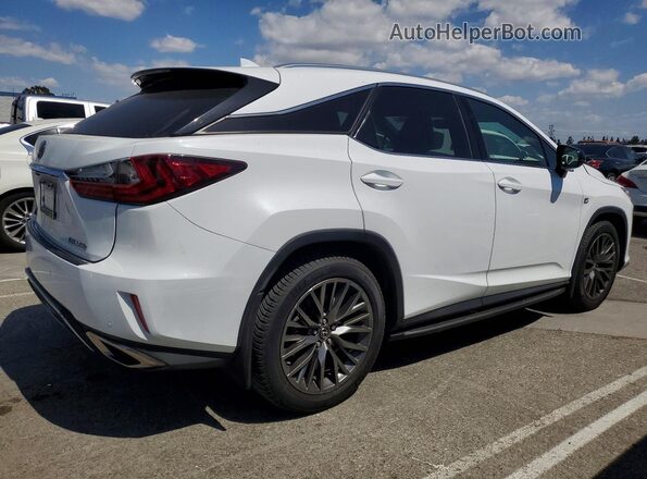 2T2BZMCA0KC182653 2019 LEXUS RX White Задня права чверть