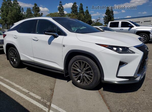 2T2BZMCA0KC182653 2019 LEXUS RX White Передня права чверть