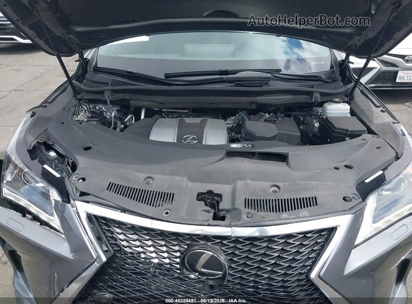 2T2BZMCA0KC205493 2019 LEXUS RX 350 Gray Вид ззаду