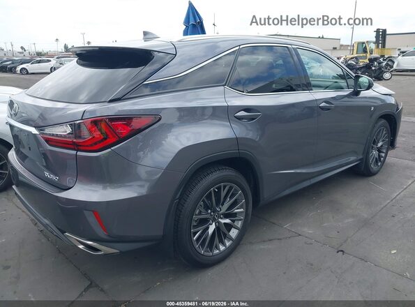 2T2BZMCA0KC205493 2019 LEXUS RX 350 Gray Задня права чверть