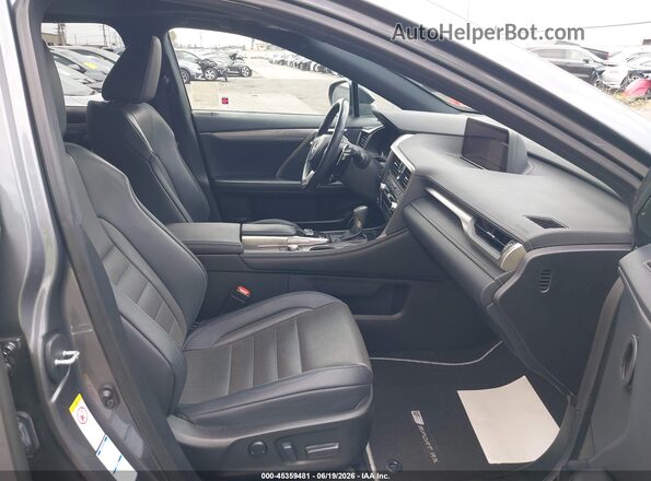 2T2BZMCA0KC205493 2019 LEXUS RX 350 Gray Вид салону спереду
