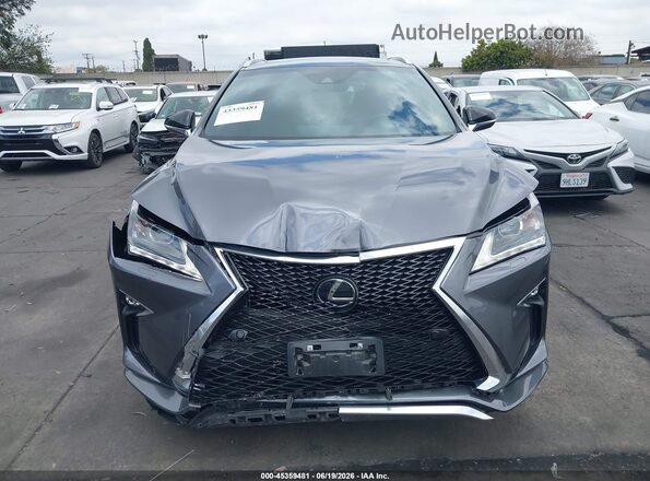 2T2BZMCA0KC205493 2019 LEXUS RX 350 Gray Вид задньої частини салону