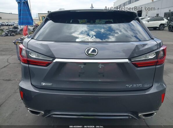2T2BZMCA0KC205493 2019 LEXUS RX 350 Gray 