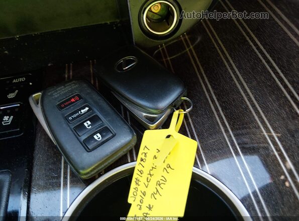 2T2BZMCA1GC036298 2016 LEXUS RX White Dashboard view
