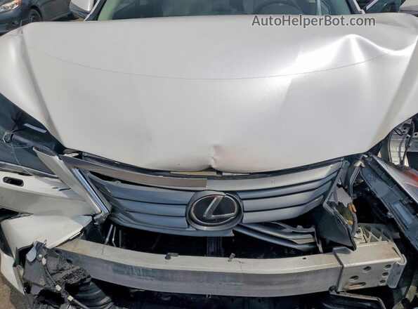 2T2BZMCA1HC070808 2017 LEXUS RX White Vista del compartimento del motor