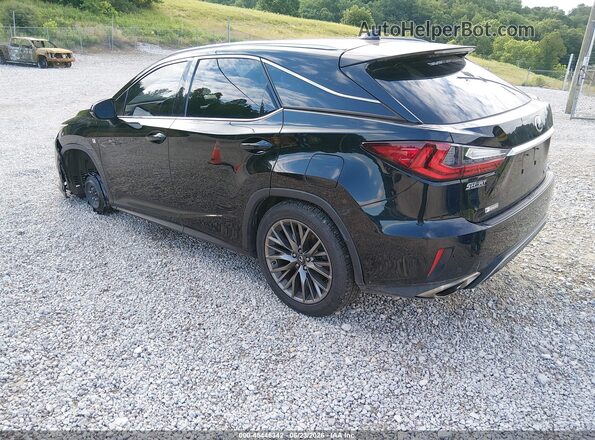 2T2BZMCA1JC164063 2018 LEXUS RX 350 Black Tył lewy