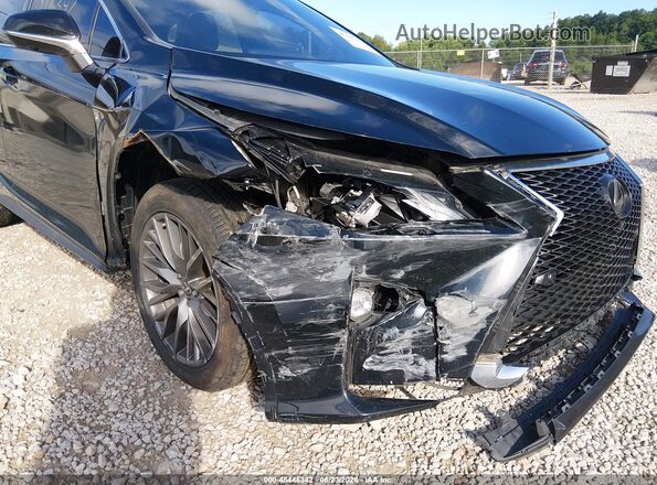 2T2BZMCA1JC164063 2018 LEXUS RX 350 Black Widok z przodu