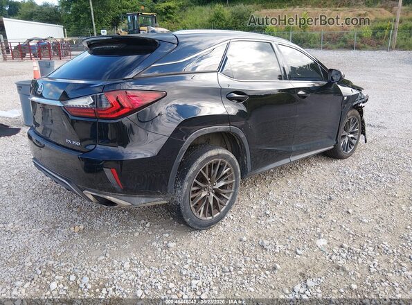 2T2BZMCA1JC164063 2018 LEXUS RX 350 Black Tył prawy