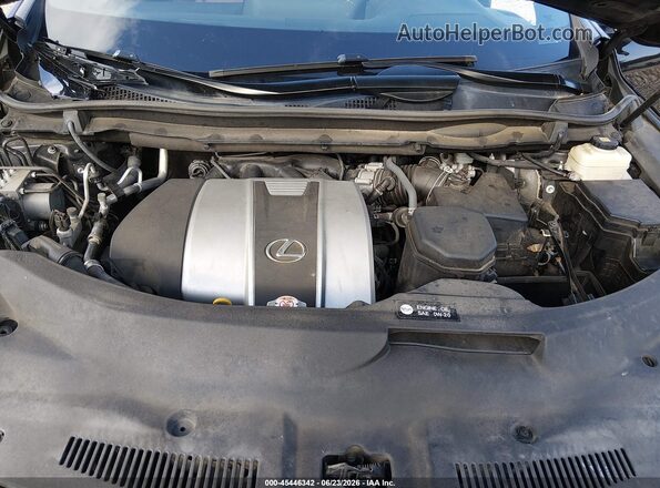 2T2BZMCA1JC164063 2018 LEXUS RX 350 Black Widok z tyłu
