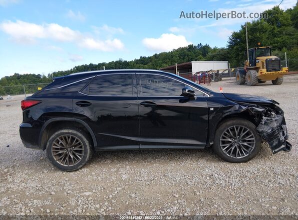 2T2BZMCA1JC164063 2018 LEXUS RX 350 Black Widok wnętrza 360 stopni