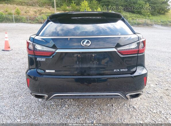 2T2BZMCA1JC164063 2018 LEXUS RX 350 Black 