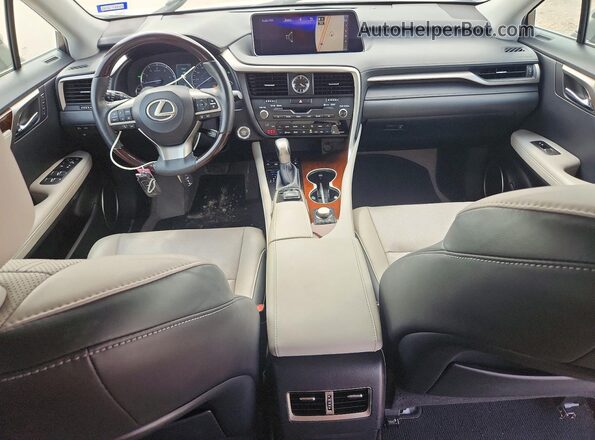 2T2BZMCA1KC173833 2019 LEXUS RX Silver Widok deski rozdzielczej