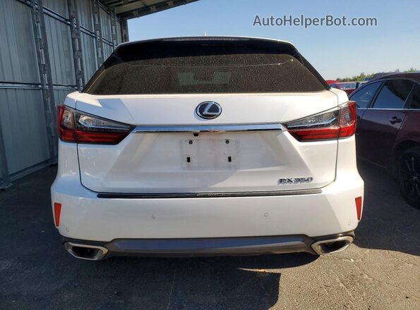 2T2BZMCA1KC191846 2019 LEXUS RX White Հետևի տեսք