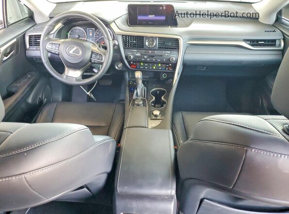 2T2BZMCA1KC191846 2019 LEXUS RX White Առջևի վահանակի տեսք