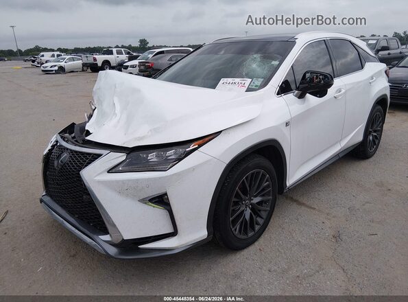 2T2BZMCA2GC051084 2016 LEXUS RX 350 White Vista tres cuartos delantera izquierda