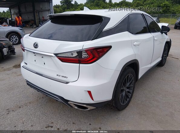 2T2BZMCA2GC051084 2016 LEXUS RX 350 White Trasero derecho