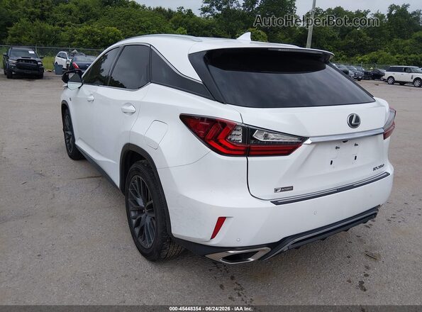 2T2BZMCA2GC051084 2016 LEXUS RX 350 White Trasero izquierdo
