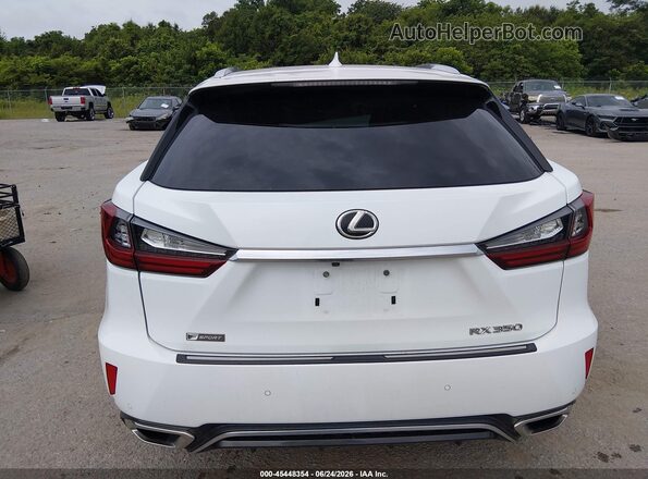 2T2BZMCA2GC051084 2016 LEXUS RX 350 White 