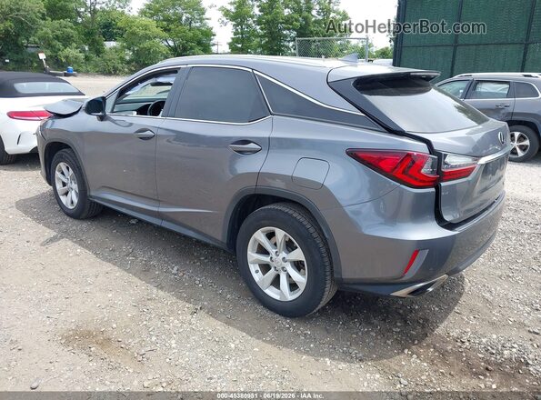 2T2BZMCA2HC074236 2017 LEXUS RX 350 Black Հետևի ձախ
