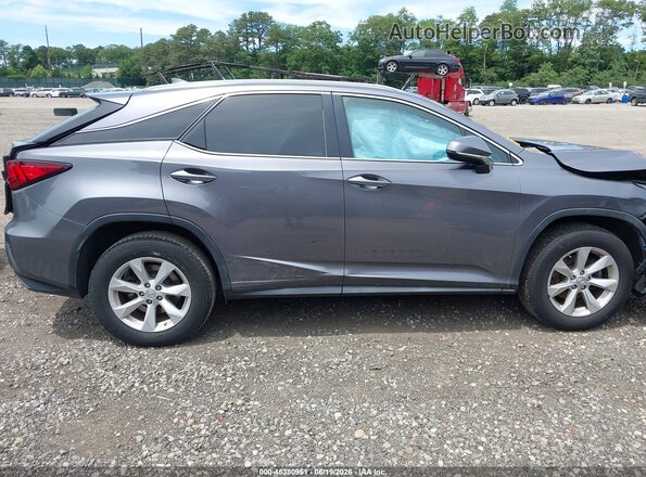 2T2BZMCA2HC074236 2017 LEXUS RX 350 Black Սալոնի հետևի տեսք
