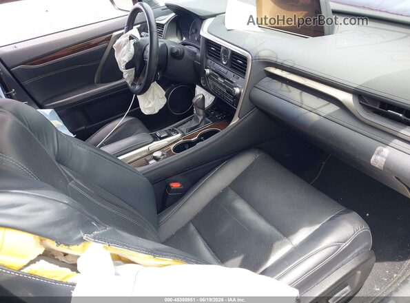 2T2BZMCA2HC074236 2017 LEXUS RX 350 Black Սալոնի դիմացի տեսք