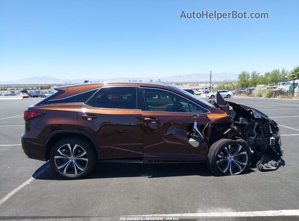 2T2BZMCA2HC085611 2017 LEXUS RX 350 Brown Սալոնի 360 աստիճան տեսք