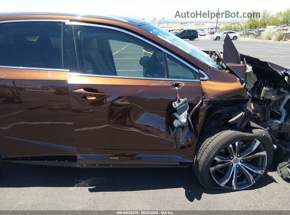 2T2BZMCA2HC085611 2017 LEXUS RX 350 Brown Դիմացի տեսք