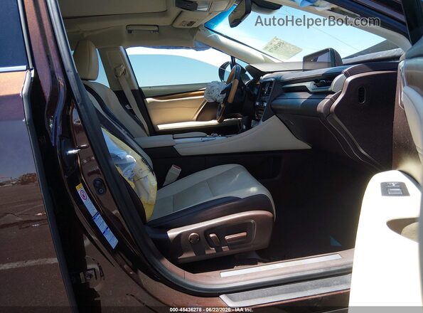 2T2BZMCA2HC085611 2017 LEXUS RX 350 Brown Սալոնի դիմացի տեսք