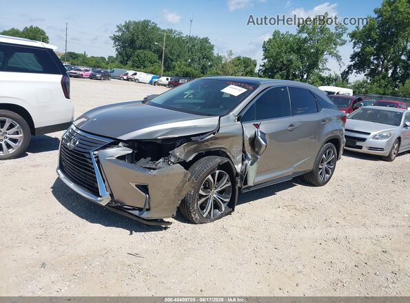 2T2BZMCA2HC098908 2017 LEXUS RX 350 Gray Vista tres cuartos delantera izquierda
