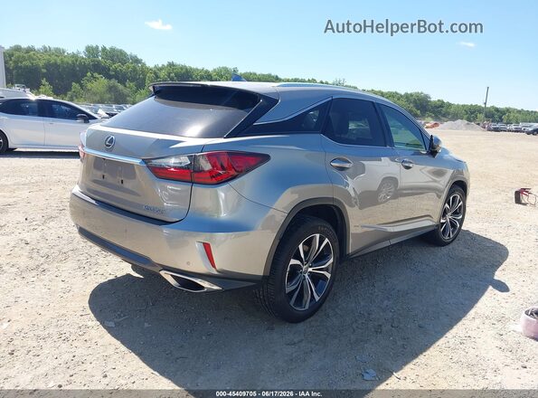 2T2BZMCA2HC098908 2017 LEXUS RX 350 Gray Trasero derecho