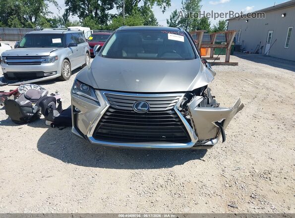 2T2BZMCA2HC098908 2017 LEXUS RX 350 Gray Vista del cuadro de instrumentos