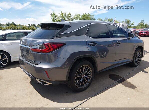2T2BZMCA2HC106828 2017 LEXUS RX 350 Gray Հետևի աջ