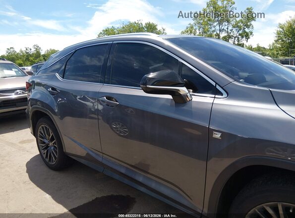 2T2BZMCA2HC106828 2017 LEXUS RX 350 Gray Սալոնի հետևի տեսք