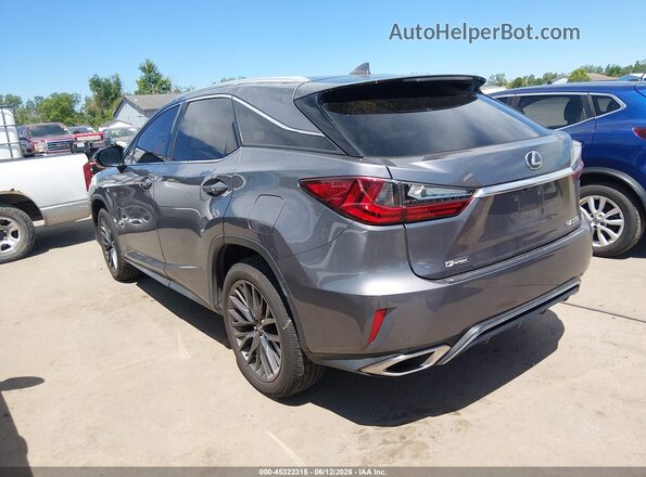 2T2BZMCA2HC106828 2017 LEXUS RX 350 Gray Հետևի ձախ