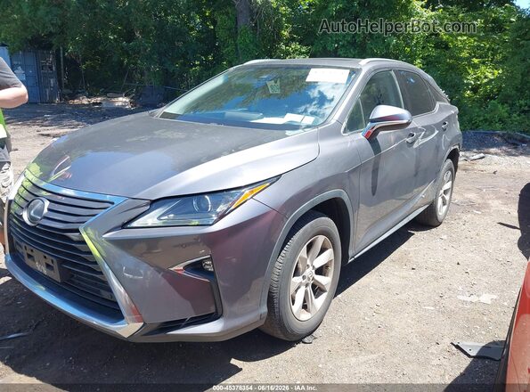 2T2BZMCA2HC109096 2017 LEXUS RX 350 Серый Передняя левая четверть